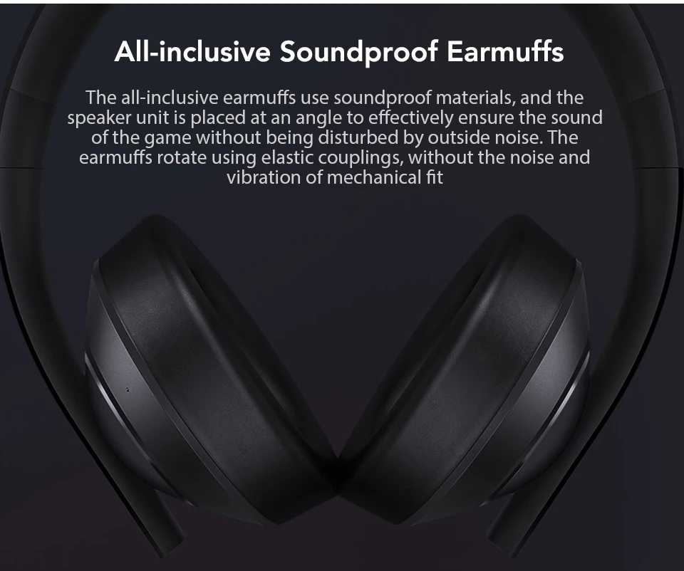 Xiaomi Gaming Headset 7.1 Surround Sound Grephene LED Headphone With Double Mic Noise Reduction Heavy Bass Stereo for PC (7)