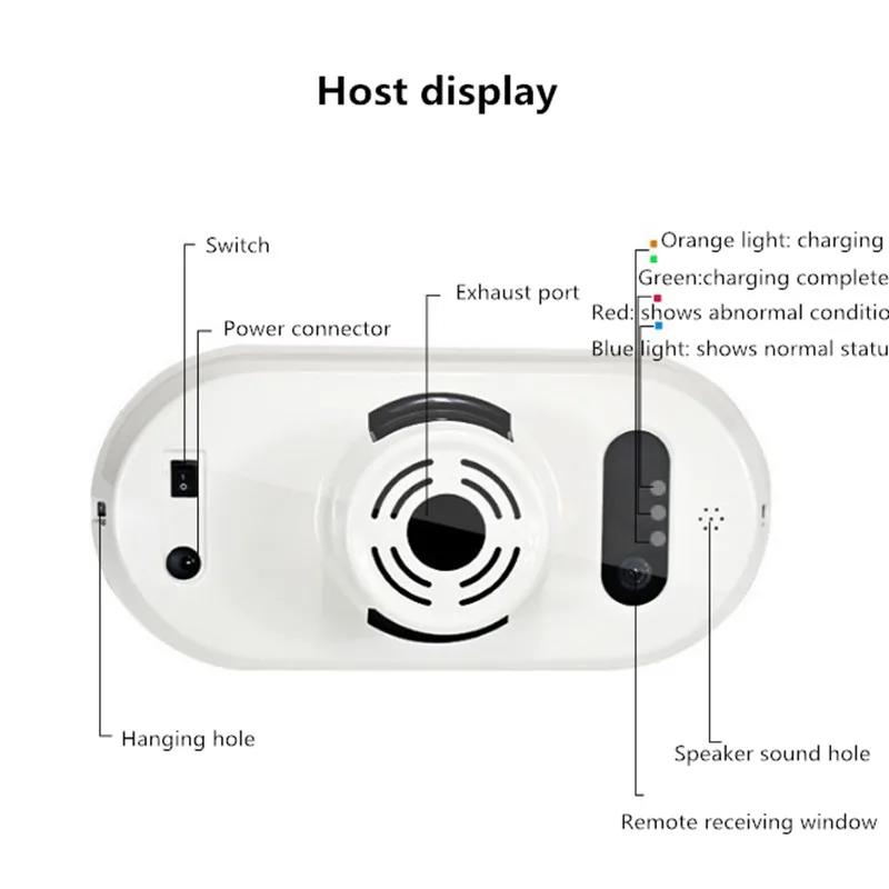 

Window Vacuum Cleaner Remote Control High Suction Anti-falling Window Cleaning Robot