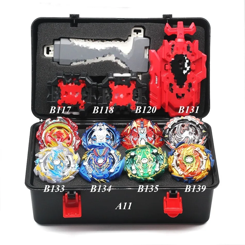 

Beyblade Toys All Models 8 Pc Storage Box Set Encbee Pitcher Toupie God Blast Metal Spinning Top Bey Blade Bay Blade B