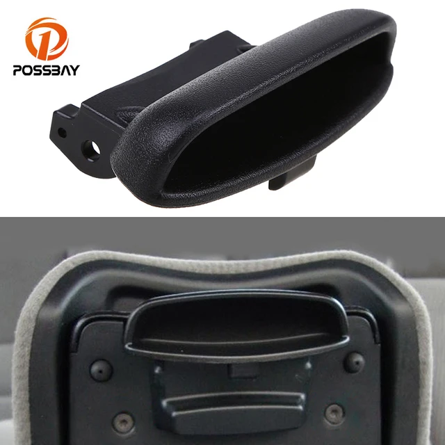 POSSBAY Coche Car Armrest Cover Lid Lock Center Console Latch for 2006