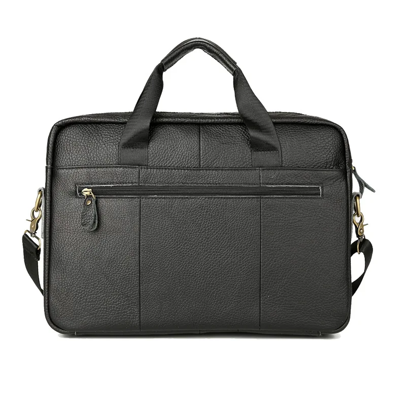 FONMOR Новый Дикий Повседневный простой качественный портфель из натуральной кожи Мужская сумка деловая сумка на плечо сумка высокого