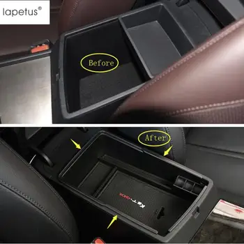 

Lapetus Accessories For KIA Optima K5 Automatic Model 2016 2017 2018 Central Multifunction Container Storage Box Cover Kit 1 Pcs