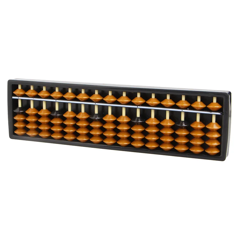 

2018 Plastic Abacus 15 Digits Arithmetic Tool Kid's Math Learn Aid Caculating Toys JUL2_17