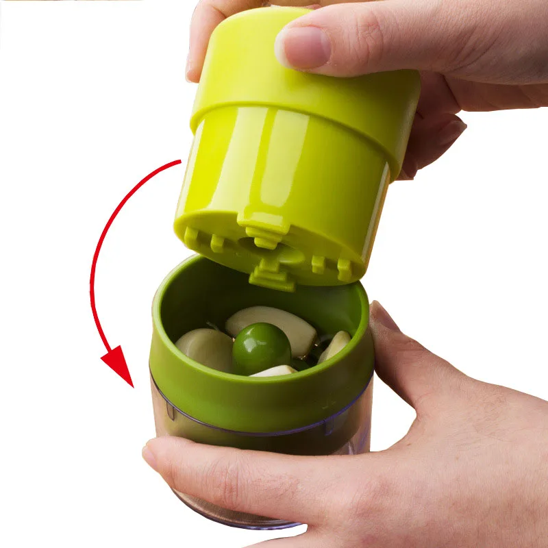 2018 New Manual Garlic Press Walnut Mincer Peanut Grinder Garlic