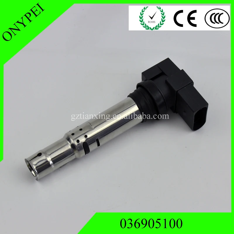 036905100 катушка зажигания подходит для A2 A3 A8 Golf Passat Skoda Fabia Seat 036905100A 036905100B 036905100D 036905100E