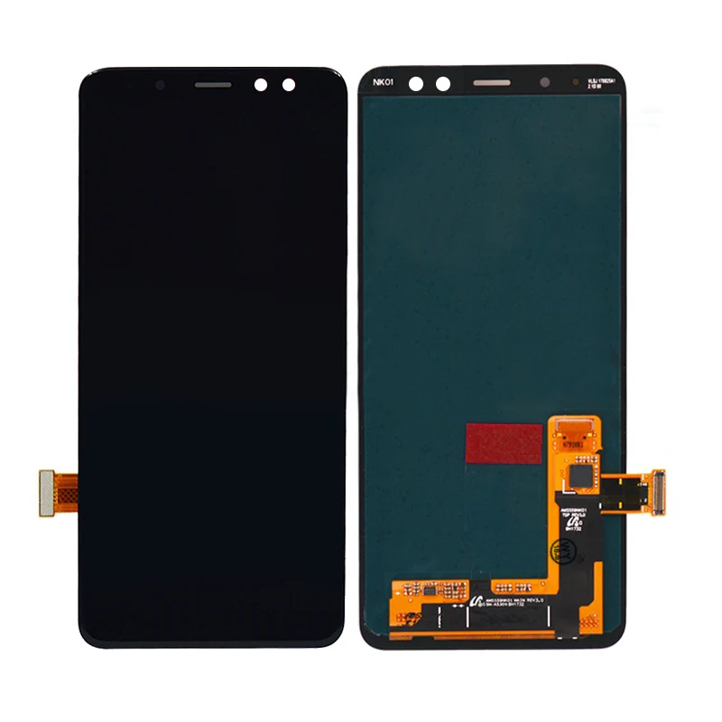 Высококачественный дисплей Super AMOLED для SAMSUNG Galaxy A8 2018 LCD A530 A530F A530DS A530N сенсорный