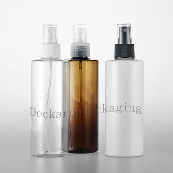 

20PCS/LOT 250ML Refillable Perfume Spray Cap Container Lotion Bottles for Liquid Storage Empty Small Sample Plastic Bottle