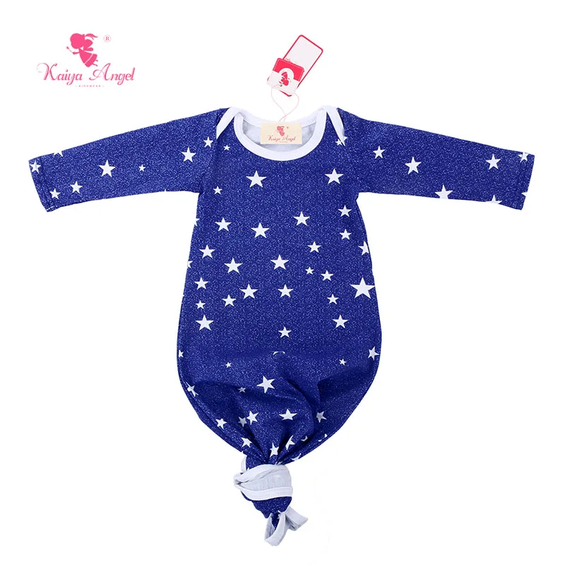 Kaiya Angel/Детское платье для сна цвет черный розовый Лидер продаж одежда младенцев