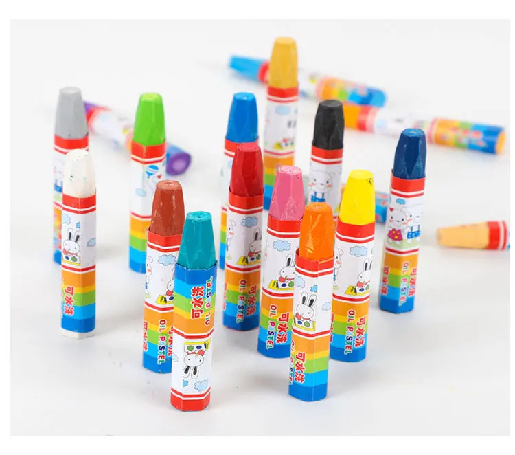 36 цветная круглая форма масляная пастель для художника студент Рисование граффити ручка школьные канцелярские творческие принадлежности мягкий карандаш