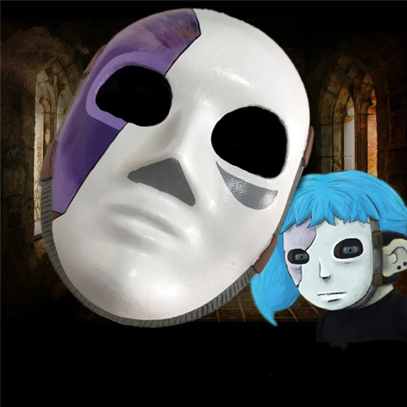 Cosplay props Game Sally Face Mask Latex Horror Halloween Party Cos