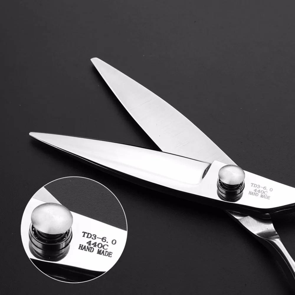 6 дюймов Профессиональные Парикмахерские ножницы для стрижки волос Парикмахерские ножницы парикмахера салон инструмент для