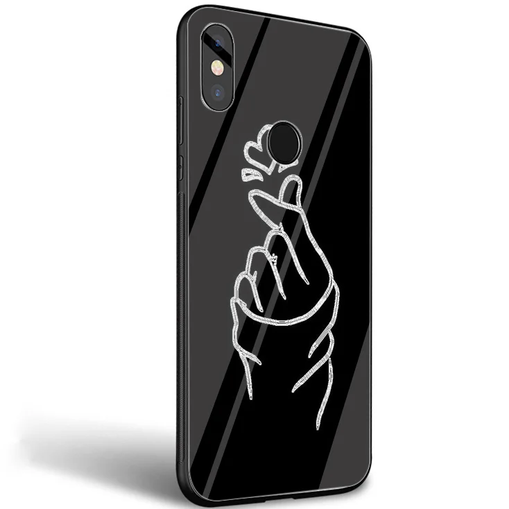 Стеклянный чехол Desxz ARCTIC MONKEYS для Xiaomi Mi 8 Lite 9 A1 A2 Redmi Note 5 6 7 Pro 6A 4X Pocophone