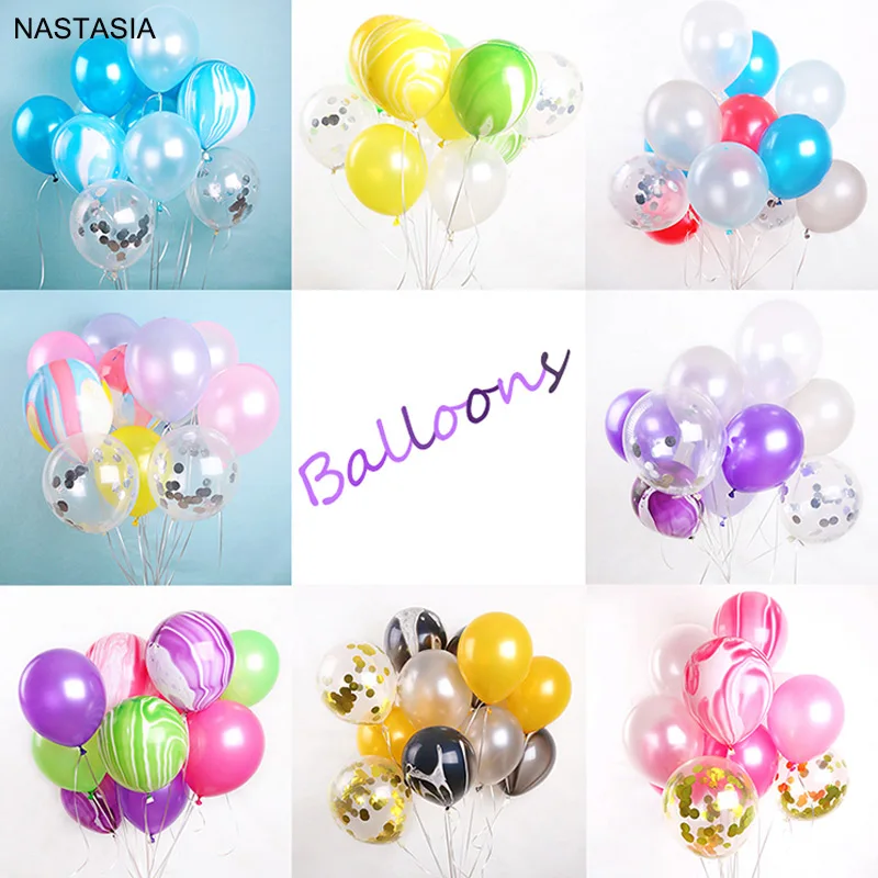

NASTASIA the colourful cloud sequins are decorated with a 12-inch helium-filled balloon for a birthday and wedding