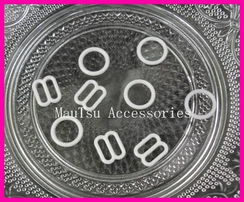 

200Sets 10mm inner size Snow White AA range Nylon adjustable clips and hook for bra and adjuster pieces,Handmade Stuffs