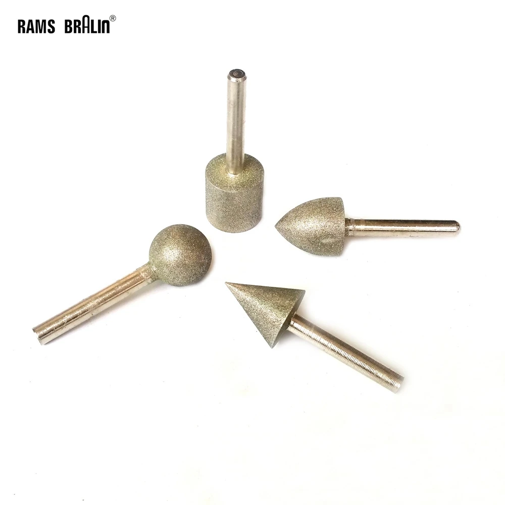 1 piece OD20*6mm Mounted Diamond Grinding Wheel Abrasive Burrs for