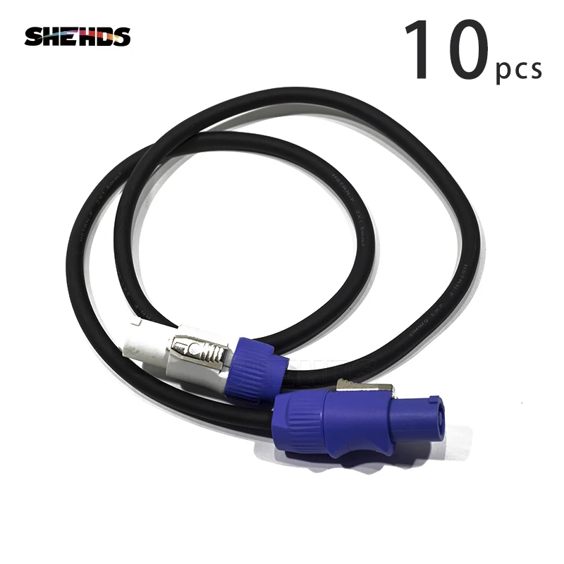 

10pcs PowerCon Plug Hand In Hand 1m/2m/3m for stage lighting Disco Party DJ Fast Shipping,SHEHDS Stage Disco DJ Party Lighting
