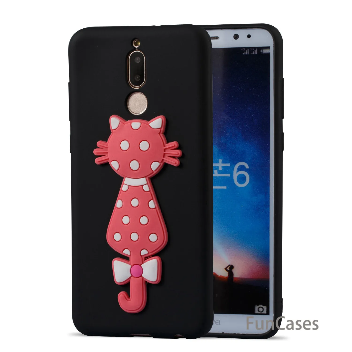 Коробка для сладостей СПС Estojo huawei mate 10 Lite Мягкий силиконовый чехол телефона Ascend