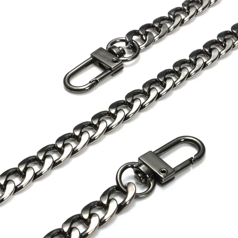 Free Shipping 120cm DIY Metal Chain For Bag Strap Purse Chain Bags Straps for Crossbody Handbag Handles Bag Parts & Accessories