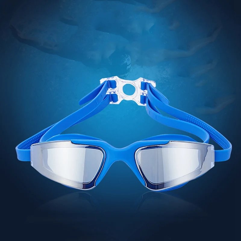 Плавательные очки Женские Мужские Высокие линзы водостойкие пылезащитные противотуманные анти-УФ очки для взрослых очки Аксессуары для
