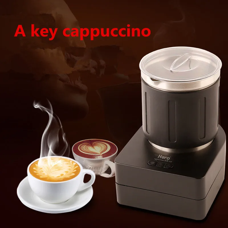 Foam machine electric milk beater automatic bubbler hot