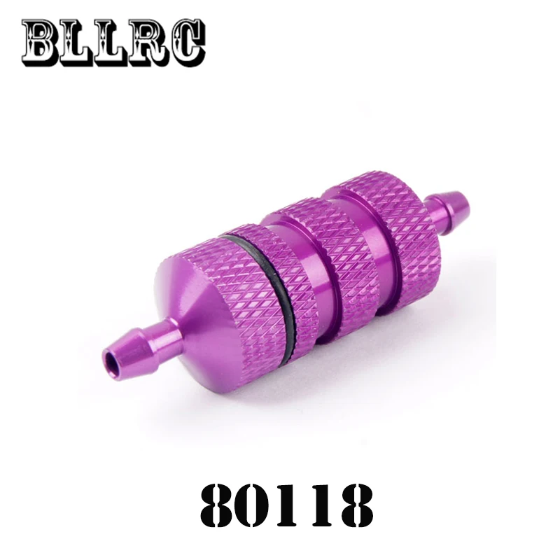 RC автомобиль HSP 1/8 80118 алюминиевый топливный фильтр нитро детали двигателя для 1:8