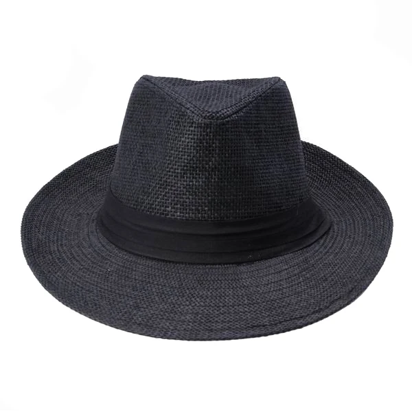 Женская, Дамская, мужская соломенная шляпа, Пляжная, летняя, с широкими полями, кепка, дышащая, Панама, модная, Солнцезащитная шляпа, ED