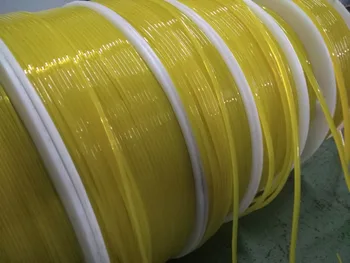 

[Seven Neon]free DHL shipping 3mm diameter 400meters/roll PU optic cable/PU light guide column for engie decoration lighting