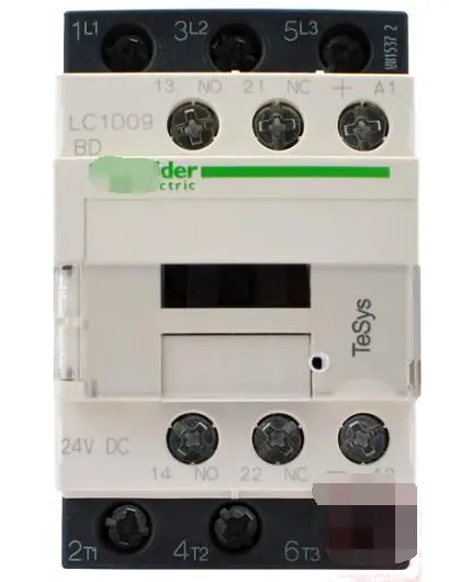 

Contactor LC1D09 LC1D09BD coil DC24V 9A