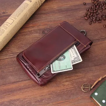 

Hook Loop Shoulder Waist Belt Genuine Leather Case For Oneplus 7 Pro 3 3t 5 5t 6 6t McLaren,Doogee BL7000 Y8C N10 Y7 Y8 Plus X50