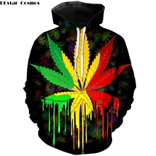 PLstar Cosmos Green Leaves, футболка, толстовки для мужчин/wo, Мужская толстовка с капюшоном, конопляная толстовка, пуловер с принтом, спортивные костюмы, топ-6