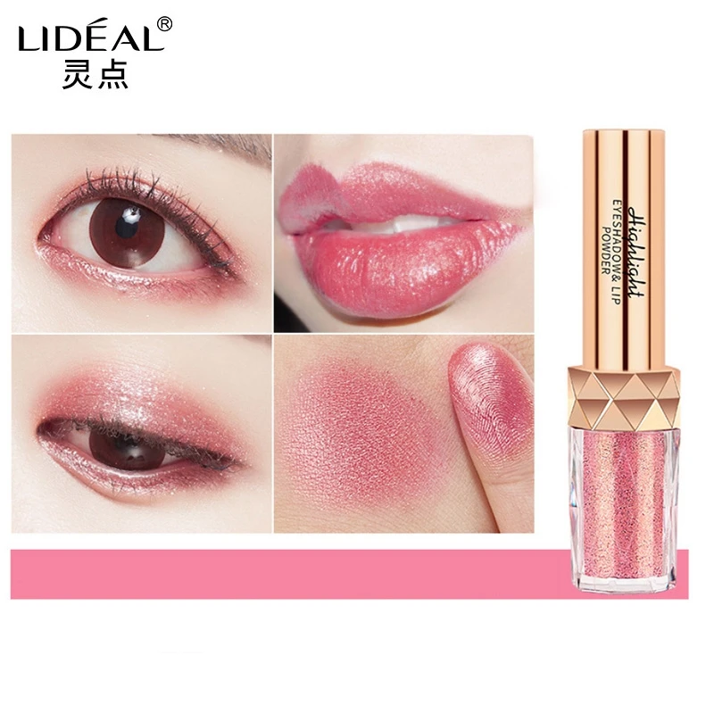 

Lperfect Brand Holographic Metallic Monochrome Eye Shadow Glow Glitter Shiny Eyeshadow Pigment Waterproof Liquid Eye Shadow Ma
