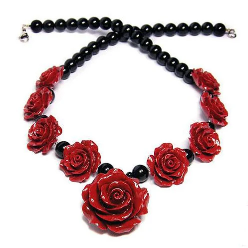 Red /& Black Jewelry Set