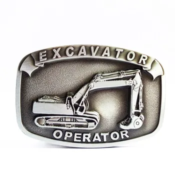 

T-Disom Hot Sale Excavator Belt Buckles Western Design Zinc Alloy Metal Tool Buckles Suitable For 4cm Width Belt Drop shipping