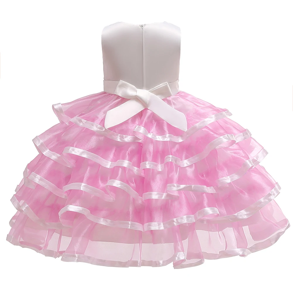 JaneyGao/Платья с цветочным узором для девочек на свадьбу, детские милые платья с цветочным узором для девочек платье для первого причастия