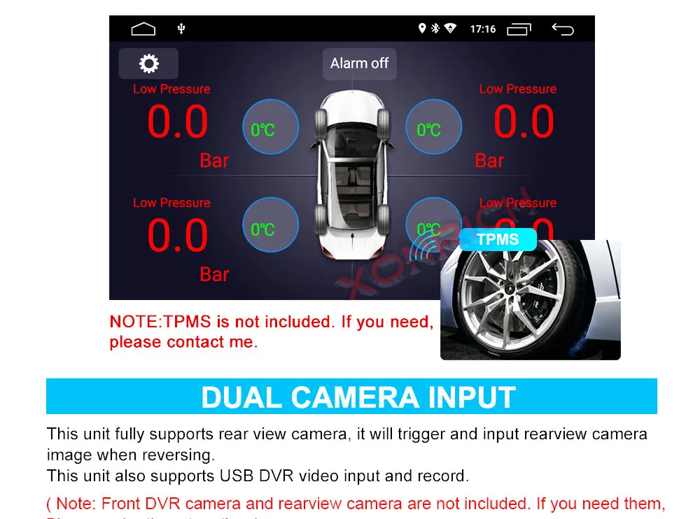 Sale Autoradio Double Din Android Car DVD GPS Player for FORD Focus II C-Max S-Max Galaxy Fusion Transit Multimedia Stereo Navi DSP 21