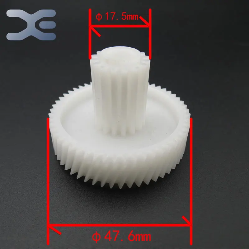 2 шт./компл. Мясорубка Запчасти Шестерни Пластик Шестерни подходит MG-2501-18-3 Elenberg неиспользованный подходит Elenberg