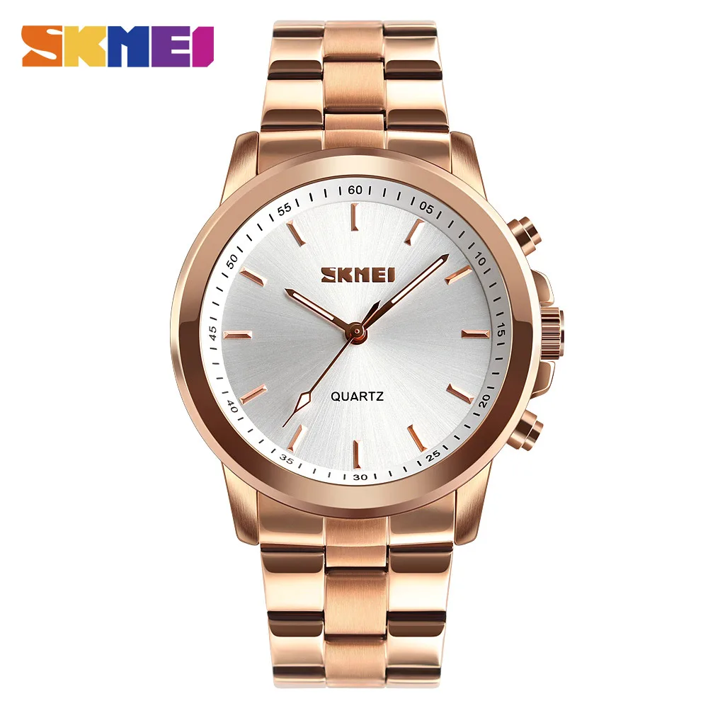 

SKMEI Smart Business Style Watch 3Bar Waterproof FB/TWITTER/WECHAT APP Reminder Wristwatch Fitness Sleep Tracker Clock