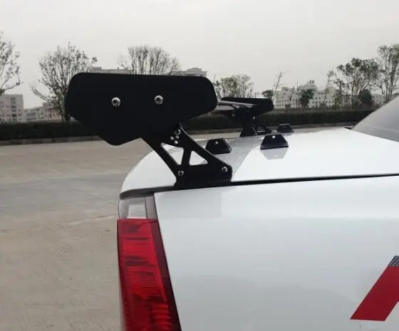 

135cm length Universal aluminium alloy spoiler wing for sedan car models, no need to drill, ajustable width