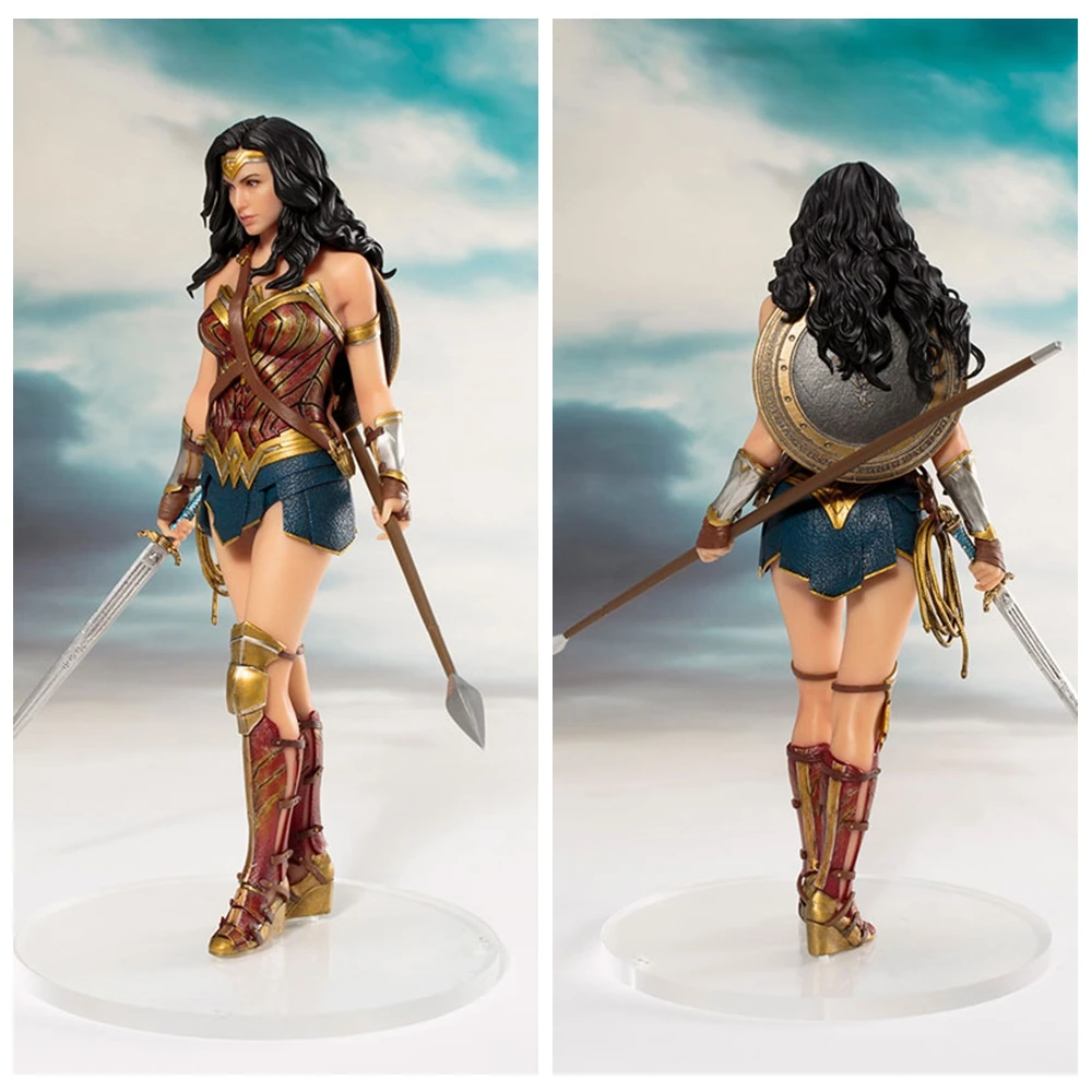 19 см DC Лига Справедливости ARTFX+ Wonder Woman статуя Коллекция Модель фигурка игрушки