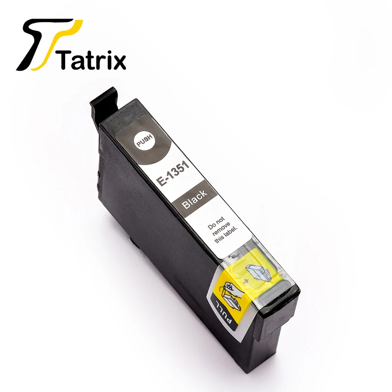 5 шт. T1351 1351 черный цветной совместимый картридж для Epson Stylus T25/TX123/TX125/TX135|ink