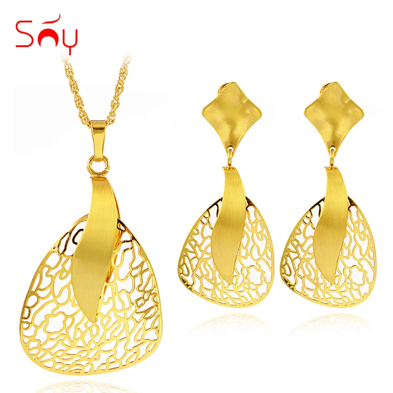Ювелирные изделия Sunny Jewelry романтические наборы для женщин колье серьги кулон
