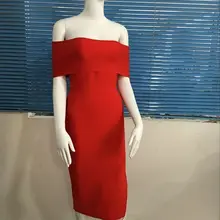 Одежда высшего качества Лидер продаж летнее платье для девочек красные, черные Румяна Розовый с открытыми плечами повязки платья женщи