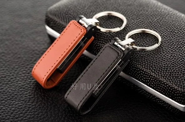 

Full Capacity Leather Usb Flash Drive 4GB 8GB 16GB 32GB 64GB 128GB Memory Stick Flash Pen Drive Exempt postage