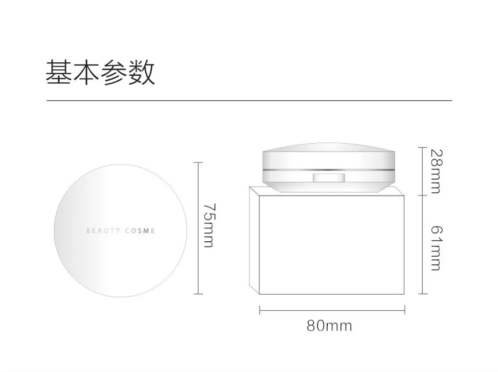 xiaomi mi jia beauty cosme Air Cushion BB с заменяемым сердечником сделано для KR сырья для xiaomi mi smart home kit