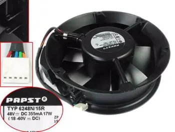 

ebmpapst TYP 6248N15R TYP 6248N 15R DC 48V 17W 170x170x50mm 5-wire Server Cooling Fan