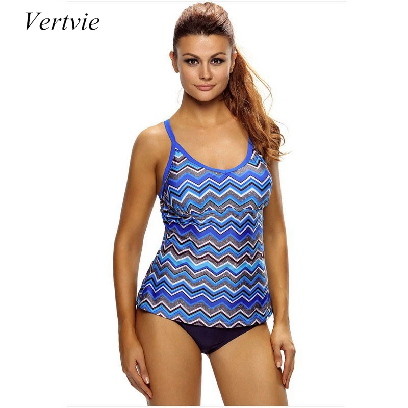 Vertvie купальники для женщин, сексуальный бандаж на спине, волнистый танкини, топы, купальники, купальник, купальник Maillot De Bain