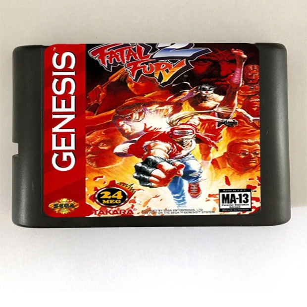 

Fatal Fury 2 - 16 bit MD Games Cartridge For MegaDrive Genesis console