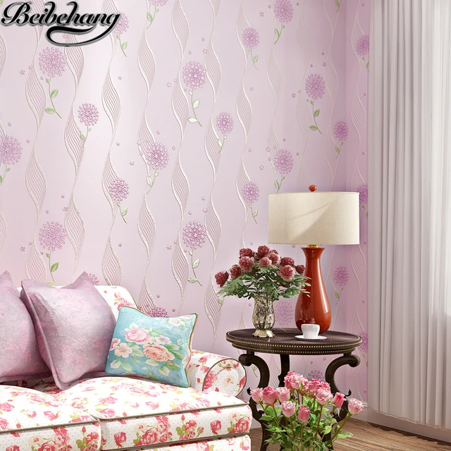 Beibehang Warm pastoral blumen hintergrund schlafzimmer wohnzimmer ... Beibehang Warm pastoral blumen hintergrund schlafzimmer wohnzimmer ...