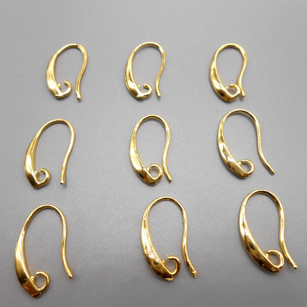 

10PCS Wholesale Lot Gold Jewelry Findings 925 Silver Earring Pinch Hooks Earwire For Crystal Pearl