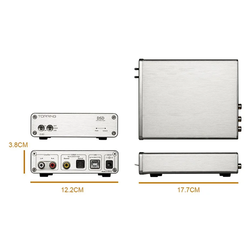 TOPPING D30 DSD аудио DAC USB коаксиальный оптоволоконный XMOS CS4398 24 бит 192 кГц декодер|usb
